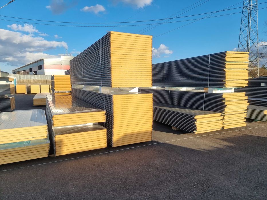 Płyta warstwowa PIR ściana dach płyta obornicka Prekon Płyty Dostawa