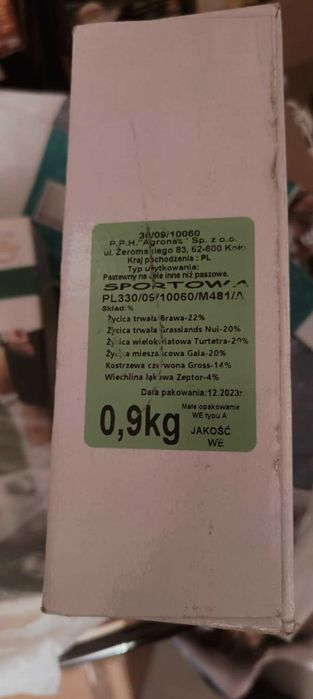 mieszanka traw sportowa