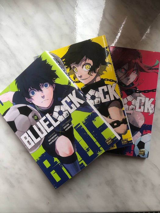 Манга, книжка-аніме, комікс, blue lock