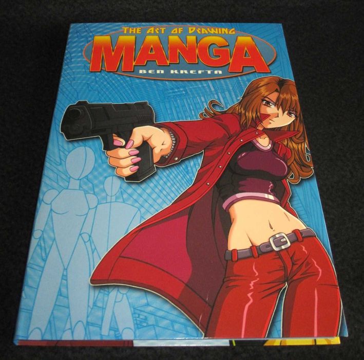 Livro The Art of Drawing Manga Ben Krefta