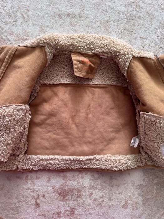 Демі сезонна куртка, дублянка Zara, 104 р.