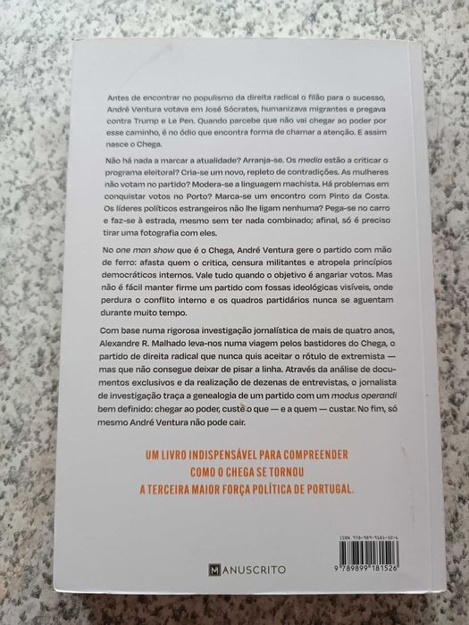 "Dias de Raiva", de Alexandre R. Malhado