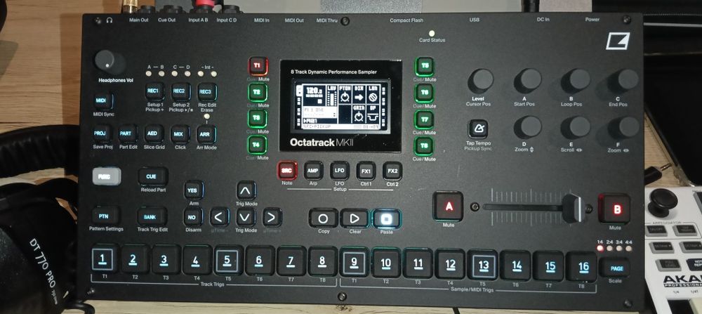 Sampler Elektron Octatrack mk2 + DECKSAVER