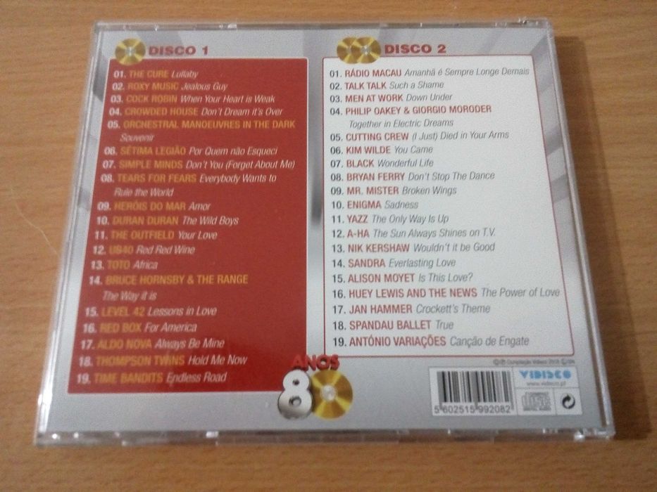 Anos 80 - Os Maiores Clássicos 2xCD
