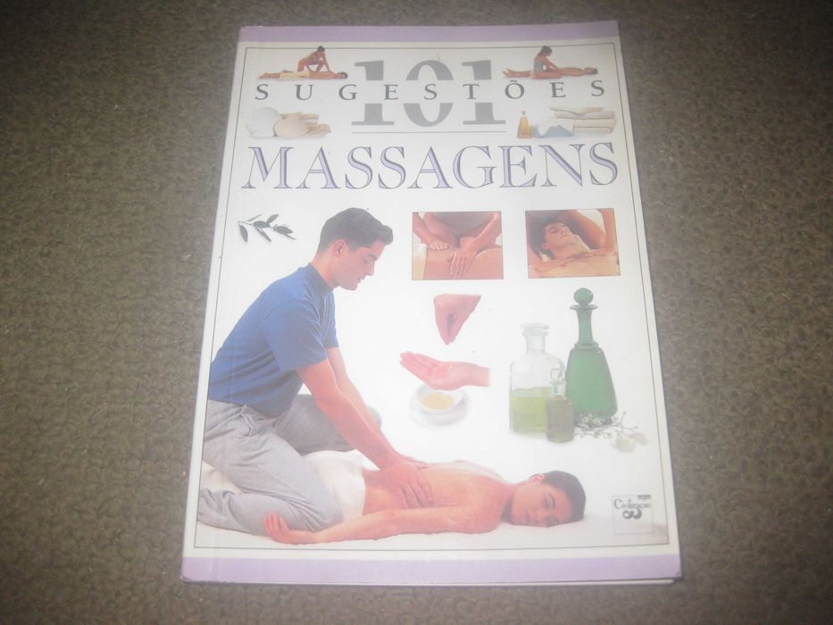 Livro "Massagens- 101 Sugestões: Aprenda Tudo Em Poucas Linhas" de Nitya Lacroix