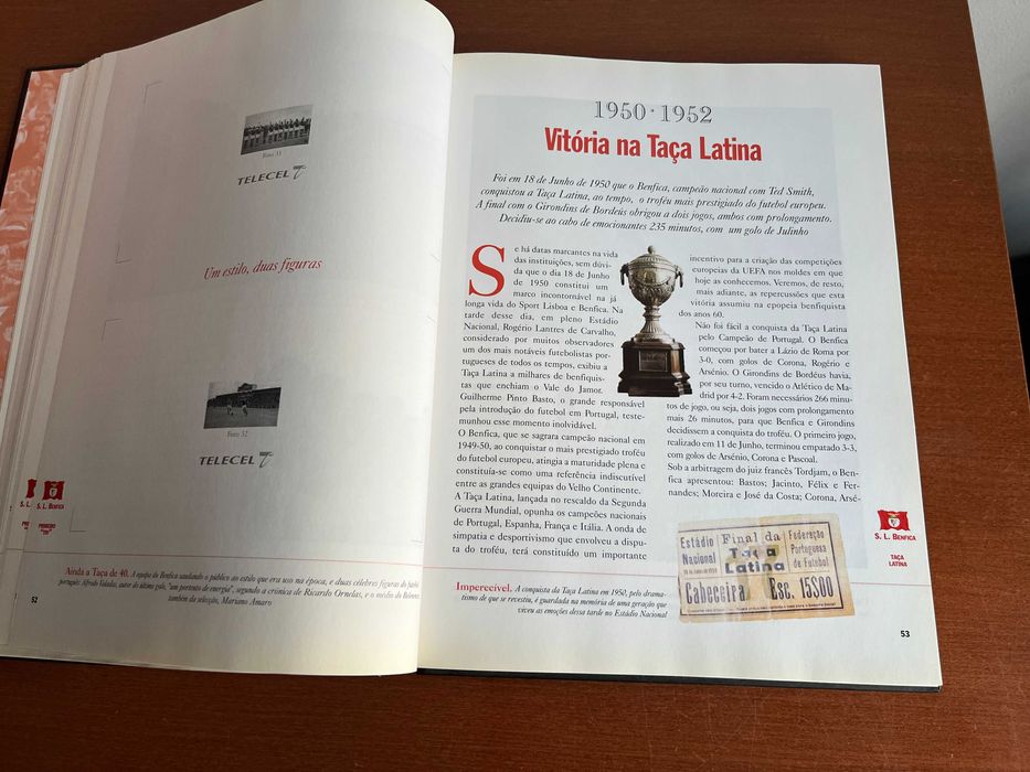 Livro de Ouro - S.L. Benfica - Diário de Noticias