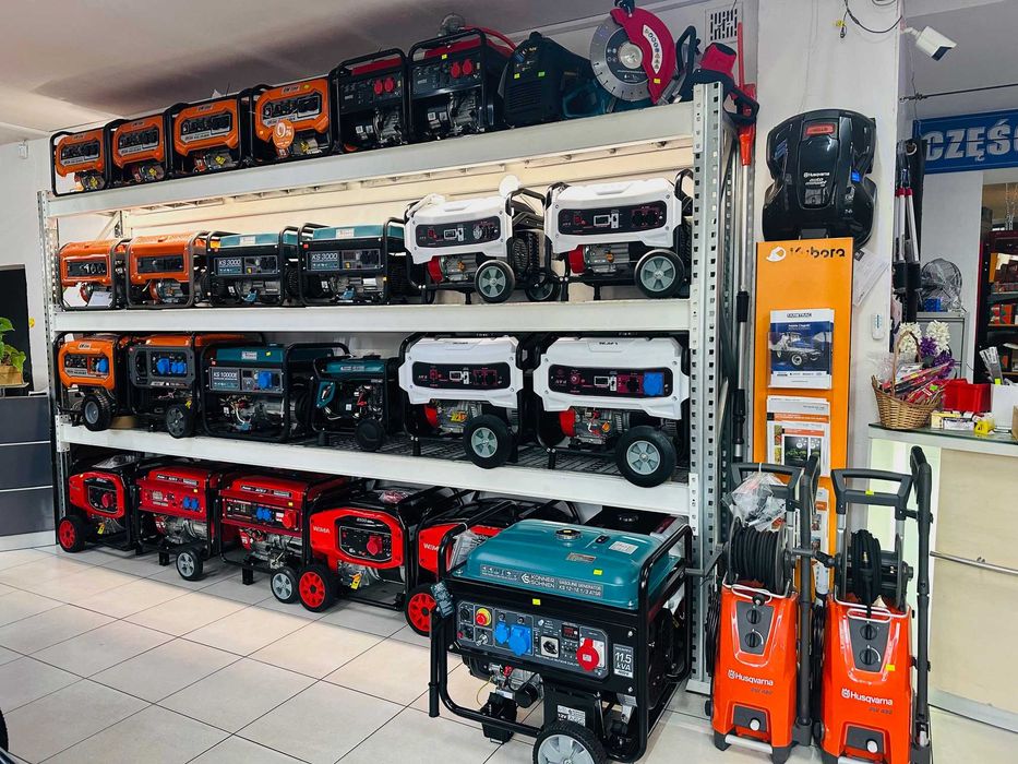 Agregat prądotwórczy WEIMA WM7000-EL. START AVR 7kW 420cm3 C. BRUTTO!