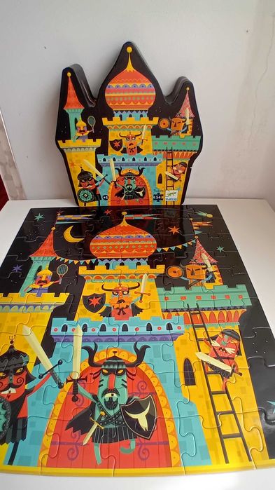 Puzzle de criança com 54 peças