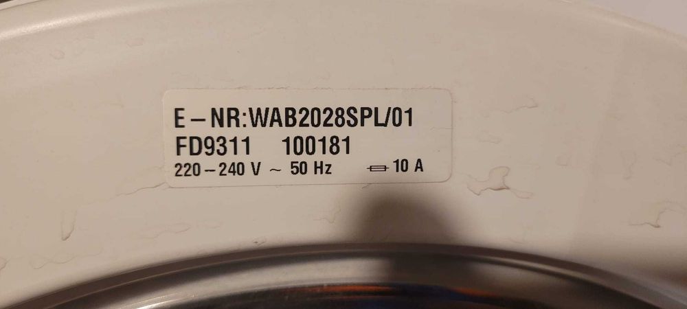 Bosch WAB2028SPL Classixx 6 cała na części silnik