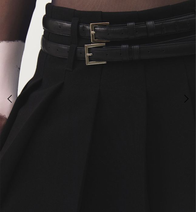 Спідниця-шорти чорні One by one