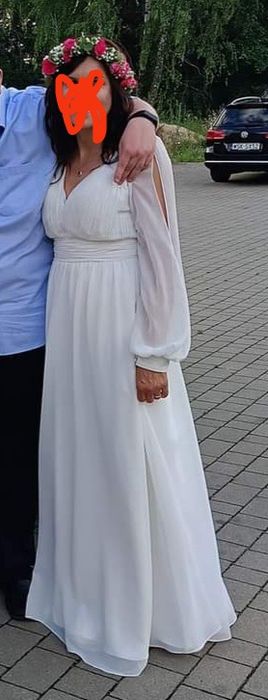 Suknia ślubna . Styl Boho