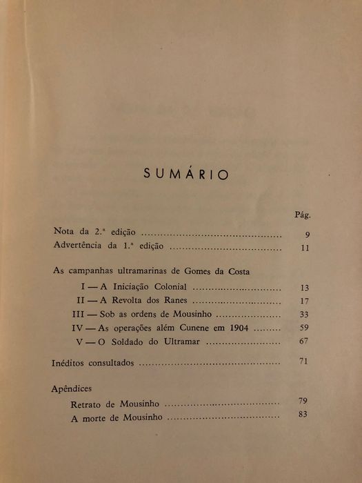 Gomes da Costa/ Moçambique 1917/1918/ Mundo Português