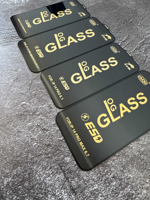 Захисне скло OG для iPhone 12 13 14 Pro Max Айфон Защитное стекло