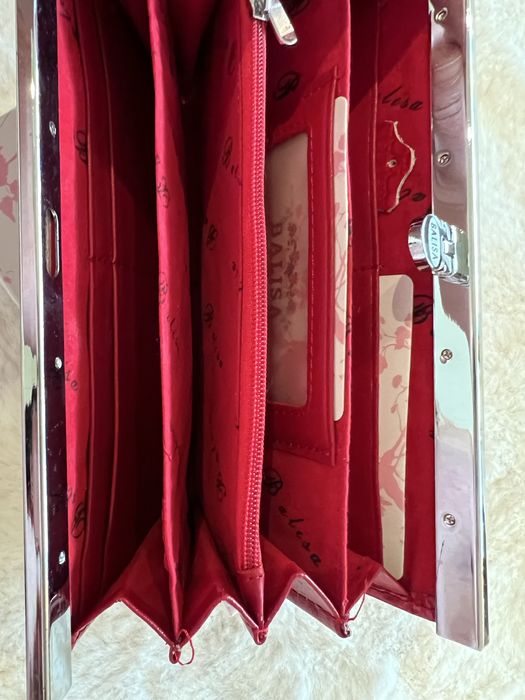 Portfel skórzany nowy