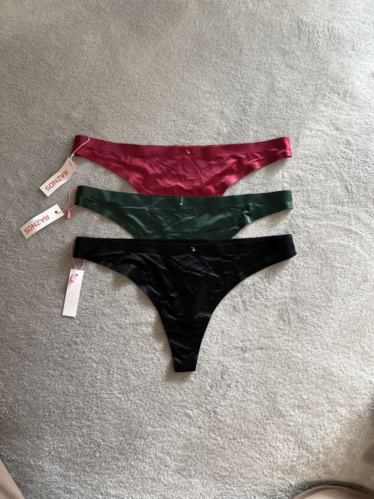 Безшовні гладкі стрінги з блиском трусики