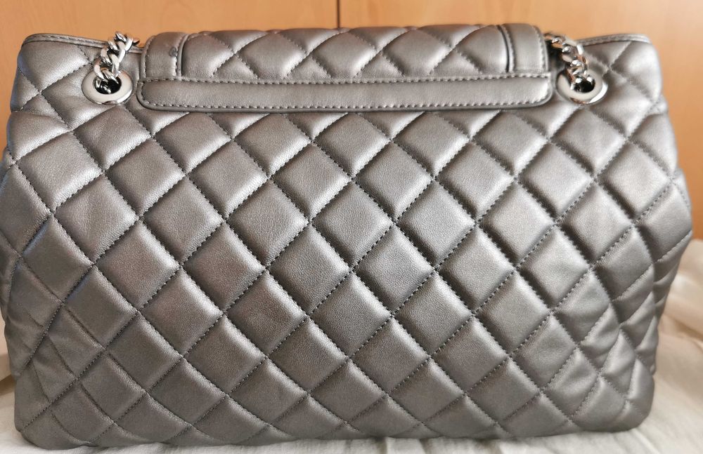 Mala Moschino Cinzenta