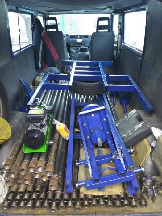 Новая буровая установка 4 кВт. От производителя. С штангами на 40 м.