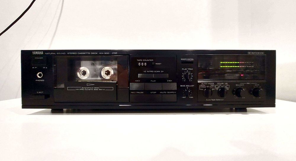 YAMAHA KX-300 Cassette Player ("Bias Adjust"/"Play Trim"/"Amorphous Head")*64586274093953123