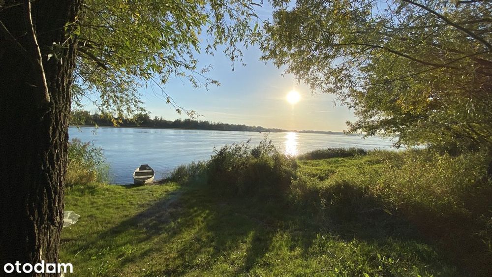 Bezpieczna wiślana przystań, rajska plaża, budowlana lub inwestycyjna. - Więcej