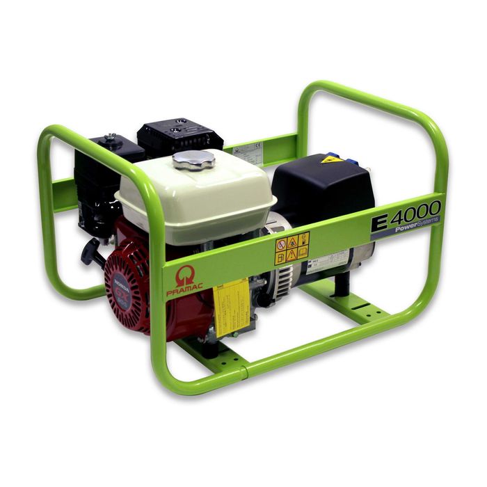 Генератор PRAMAC E4000. HONDA GX200. 3.1KW. Італія. Для котла