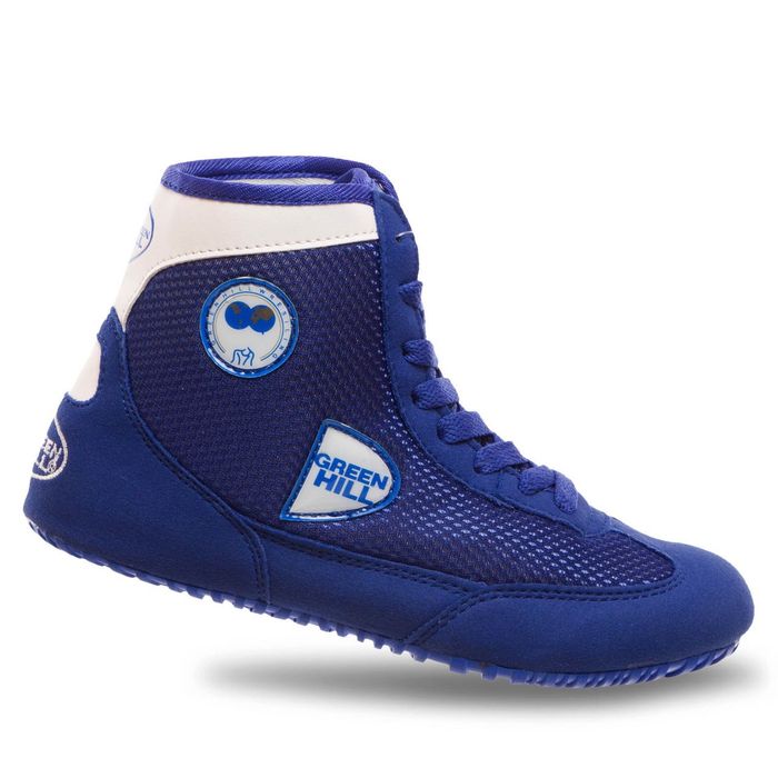 Обувь для борьбы/борцовки замшевые GREEN HILL 3054 размер 30-45