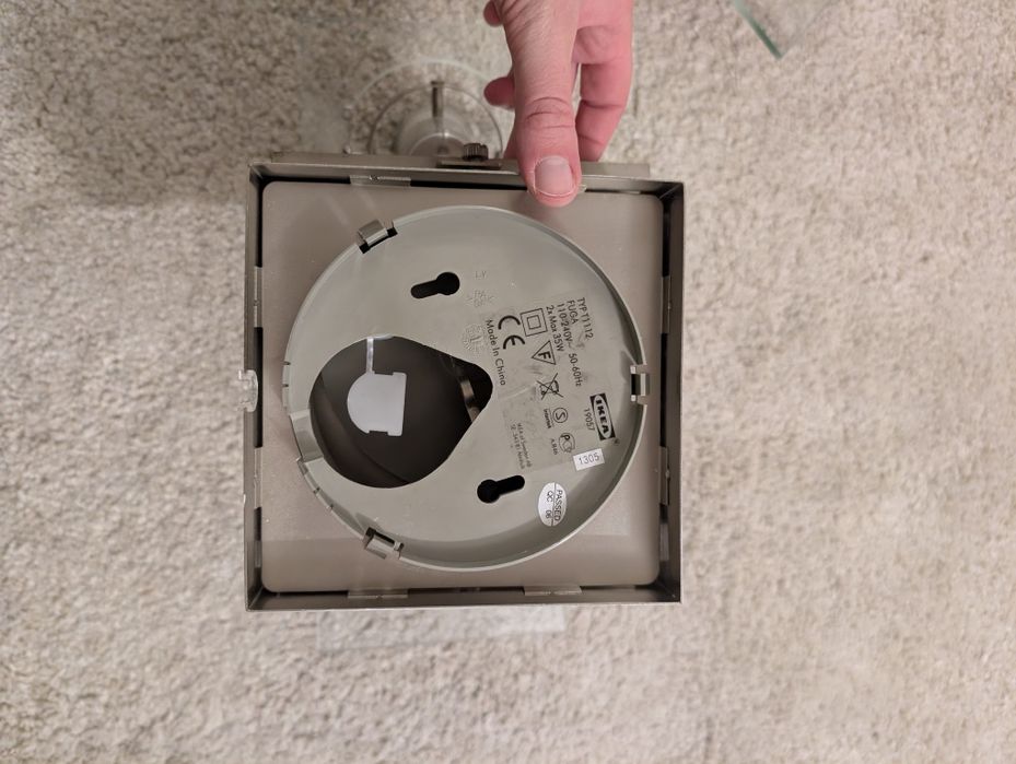 2 candeeiros IKEA FUGA