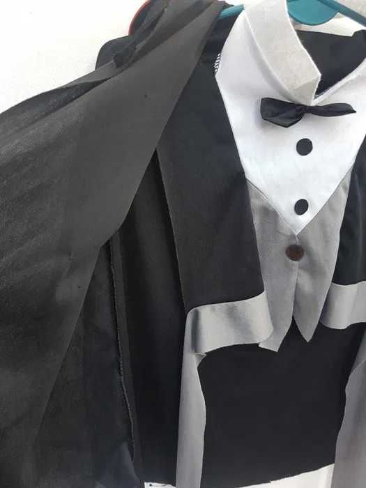 Peleryna przebranie wampir Drakula hrabia halloween. 6-12 lat BH006