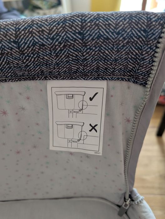 Łóżeczko dostawne Chicco Next 2 Me