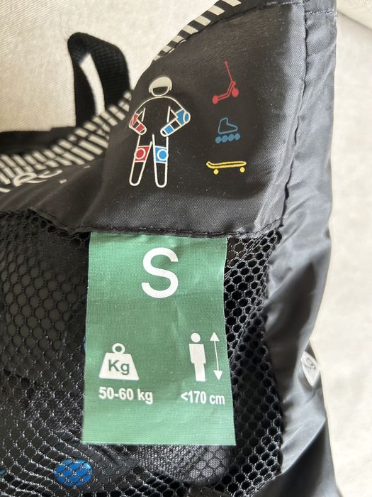 Kit completo NOVO proteção joelho pulso e cotovelo