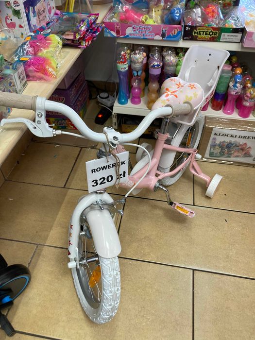 Rowerek dziecięcy JOYSTAR dla dziewczynek w wieku 2 - 4 lata 12 cali