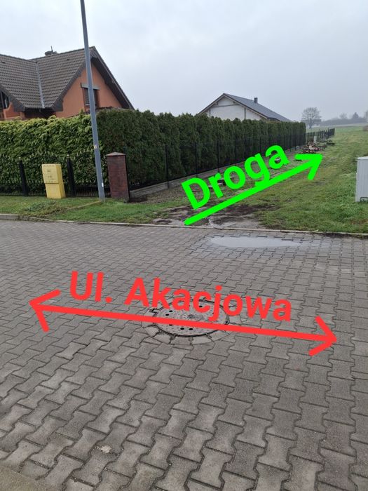 Sprzedam działkę budowlaną os. Krzepów