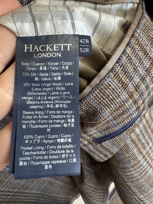 Шикарний піджак , жакет hackett з натуральної вовни та шовку, оригінал