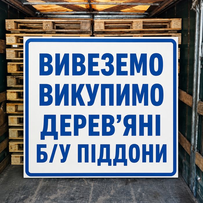 піддони 120x80 та 120x100 - продаж і вивіз у Сумах
