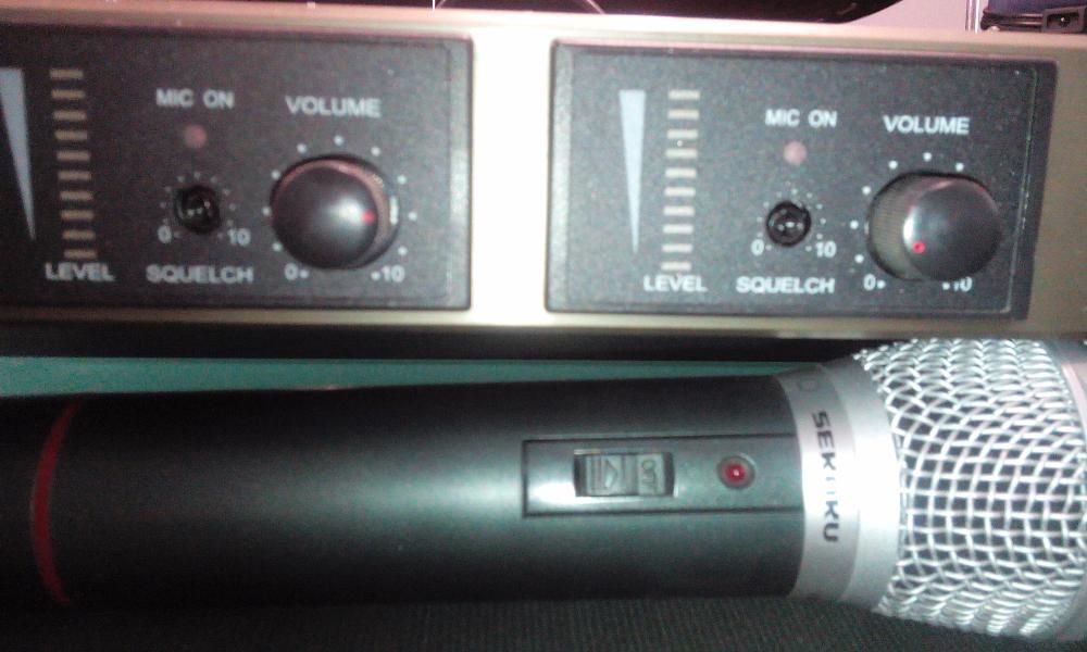 Microfone Seka WR-242R wireless receiver
