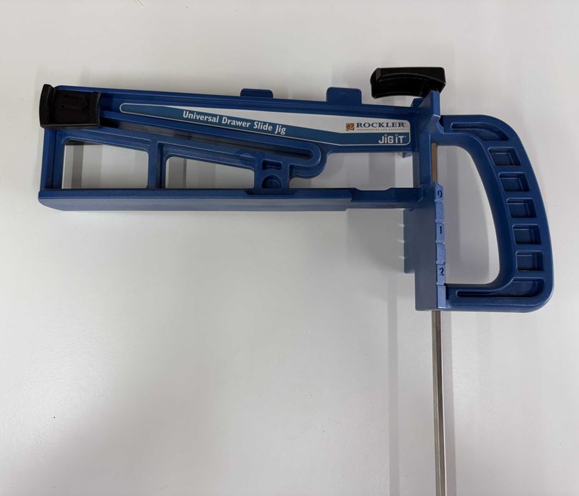 Gabarito de Instalação de Corrediças Rockler Universal Drawer Slide Jig