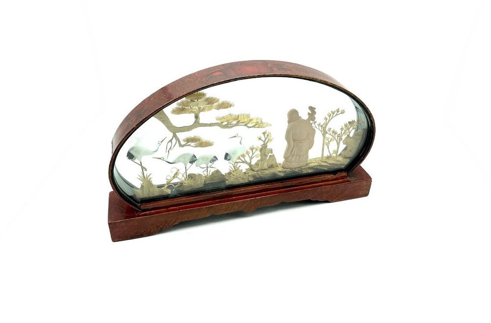 Quadro antigo oriental