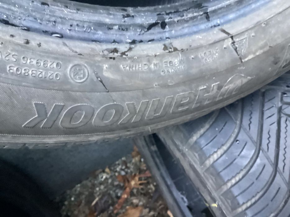 HANKOOK 225/55r18 2szt opony całoroczne 4.8mm 2023r