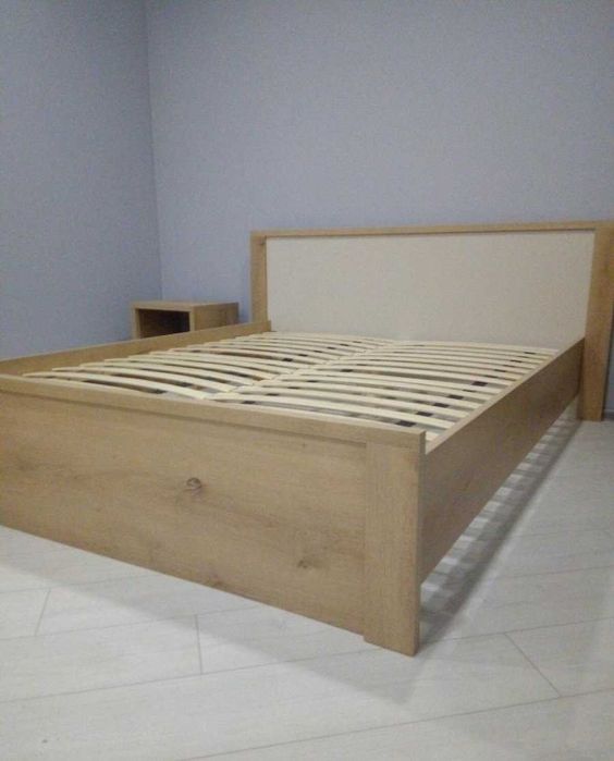 Зі складу нове  Двоспальне ліжко 160 +вклад ламелі Венге дуб самоа