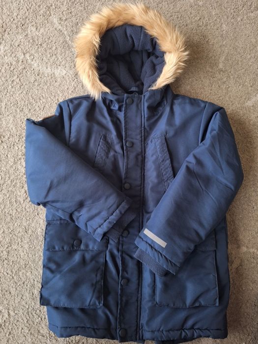 Zimowa kurtka dla chlopca r.128