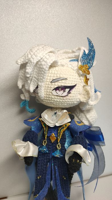 Фигурка Нёвилетт Геншин, ручная работа