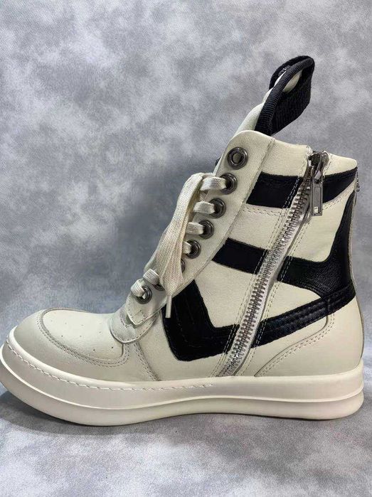 Rick Owens Dunk (Geobasket) Chrome Hearts