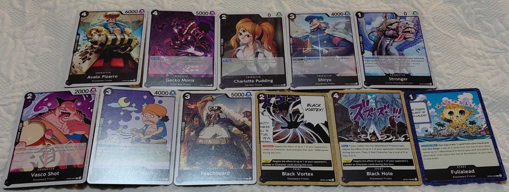 lote de 60 cartas one piece tcg op09