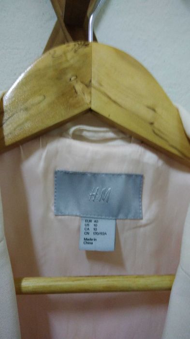 Casaco rosa claro, 40, HM.