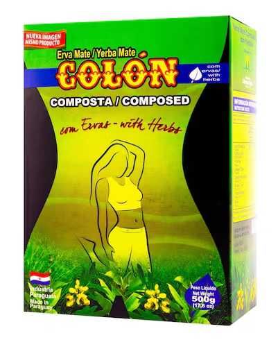 Парагвайський чай мате Colon Composta - 500 грам