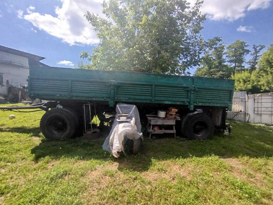 Камаз колхозник( на бока) і 2 прицепа