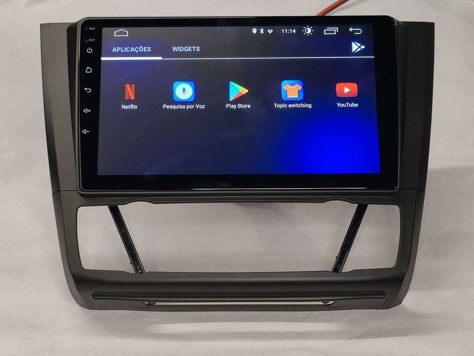 BMW Série 1 E87 E81 E82 E88 Rádio Android CarPlay GPS 9"