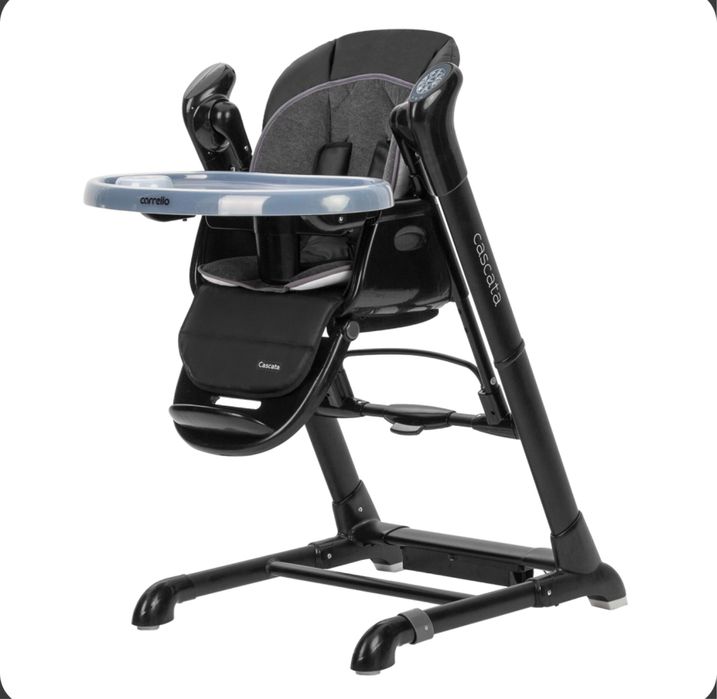 Стільчик-гойдалка Carrello Cascata CRL-10303/1 Space Black