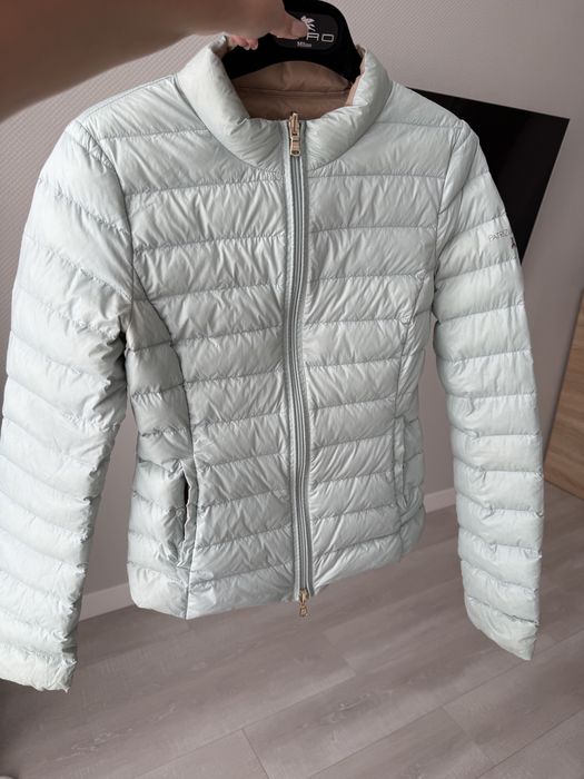 Куртка пуховик утиный  пух двусторонняя куртка