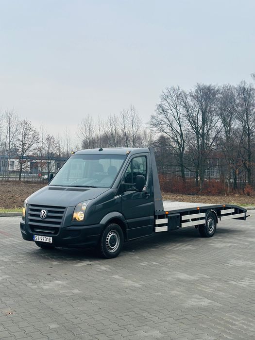 VW Crafter 2.5 tdi autolaweta pojazd specjalny nowy najazd prywatnie
