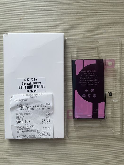 Bateria iPhone 12/12 PRO